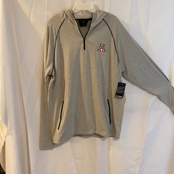 Colosseum Other - Arizona Wildcats 1/4 Zip Hoodie men's size L New